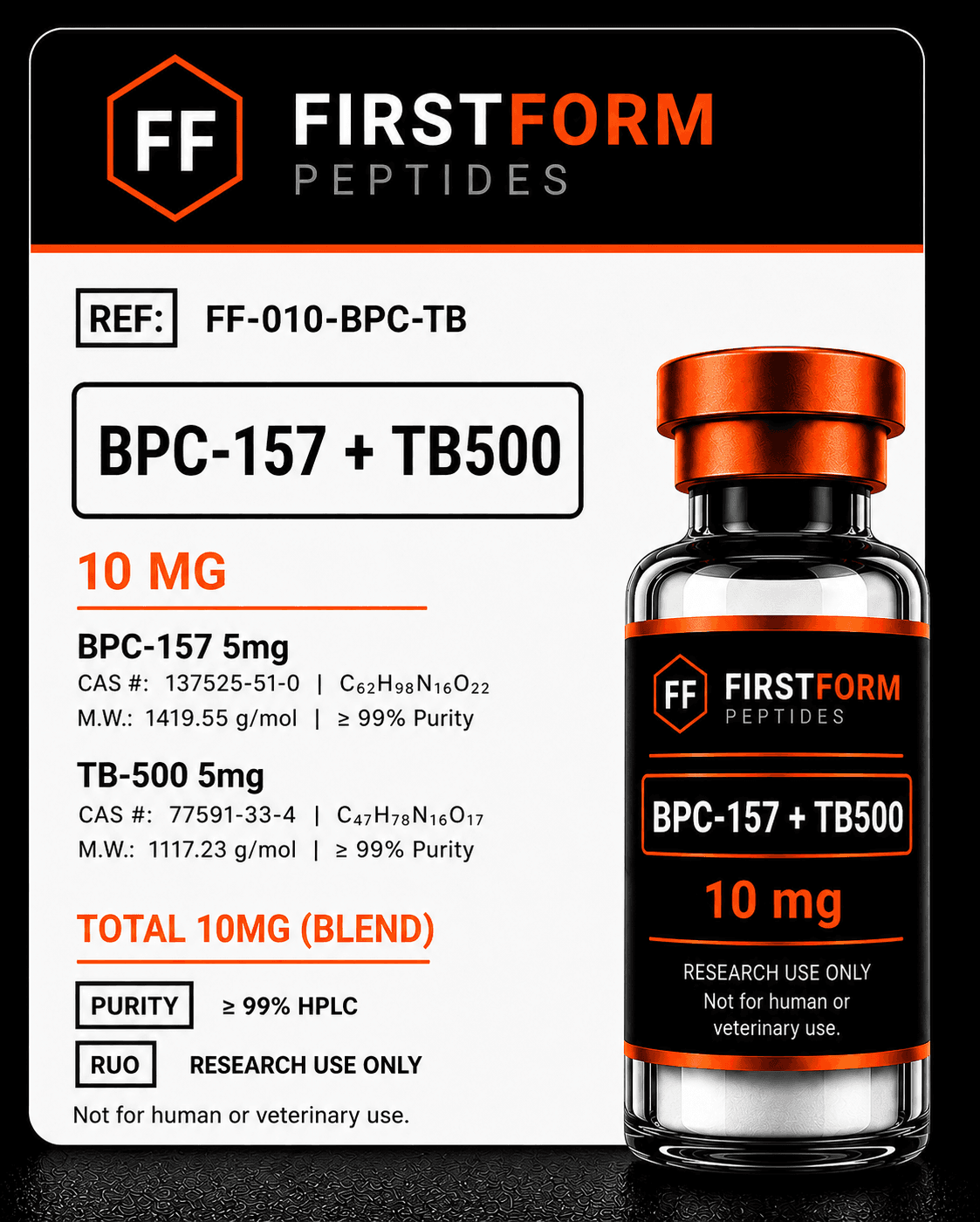 BPC-157 + TB-500 10 mg