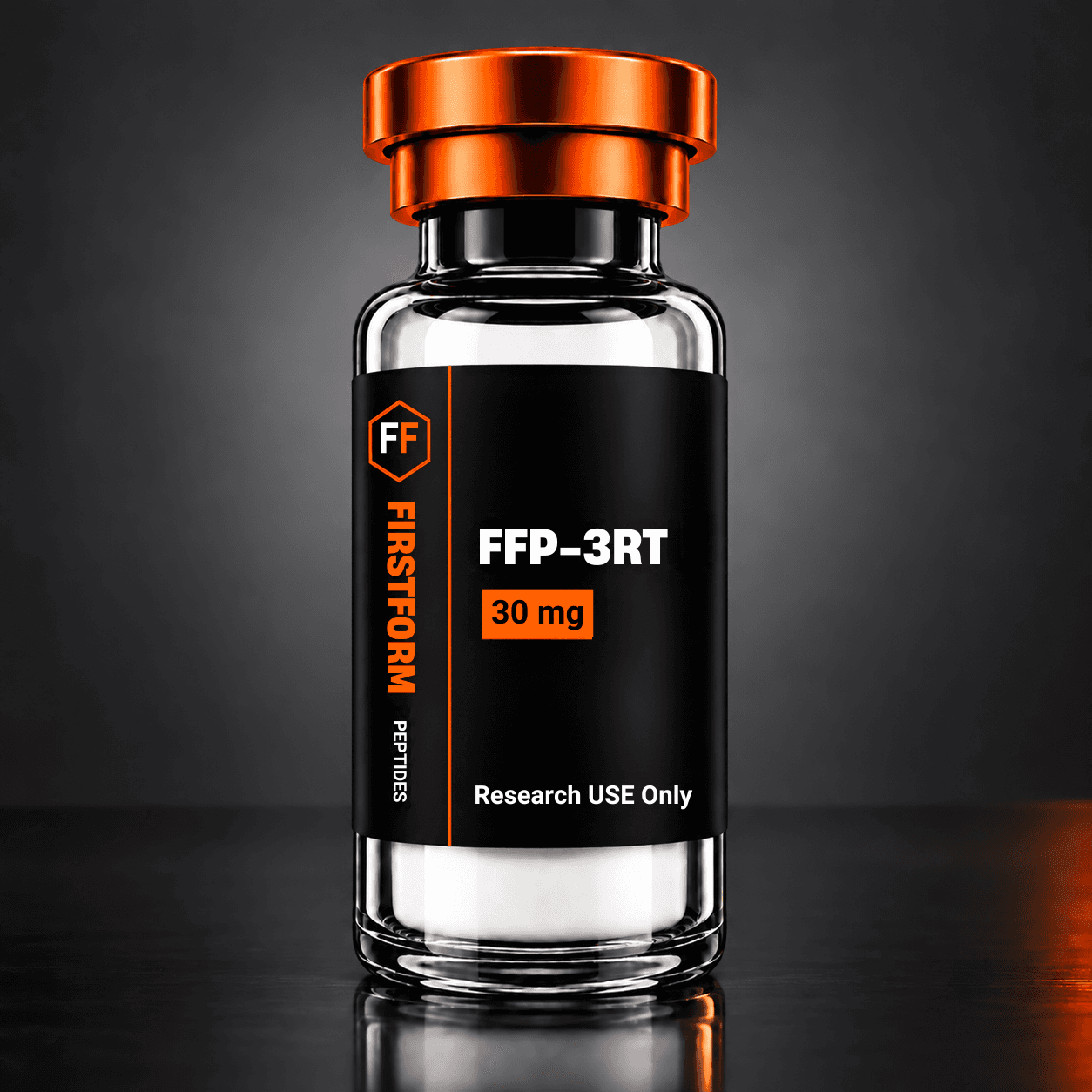 FirstForm Peptides research compound vial